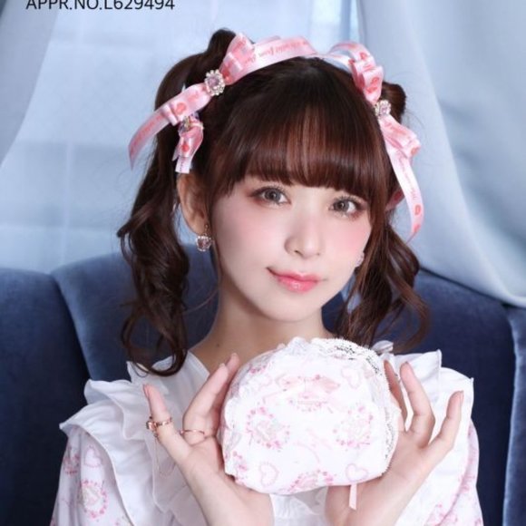 RoseMarie Seoir x Sanrio Tuxedo Sam princess bijou ribbon hair tie - Picture 5 of 8